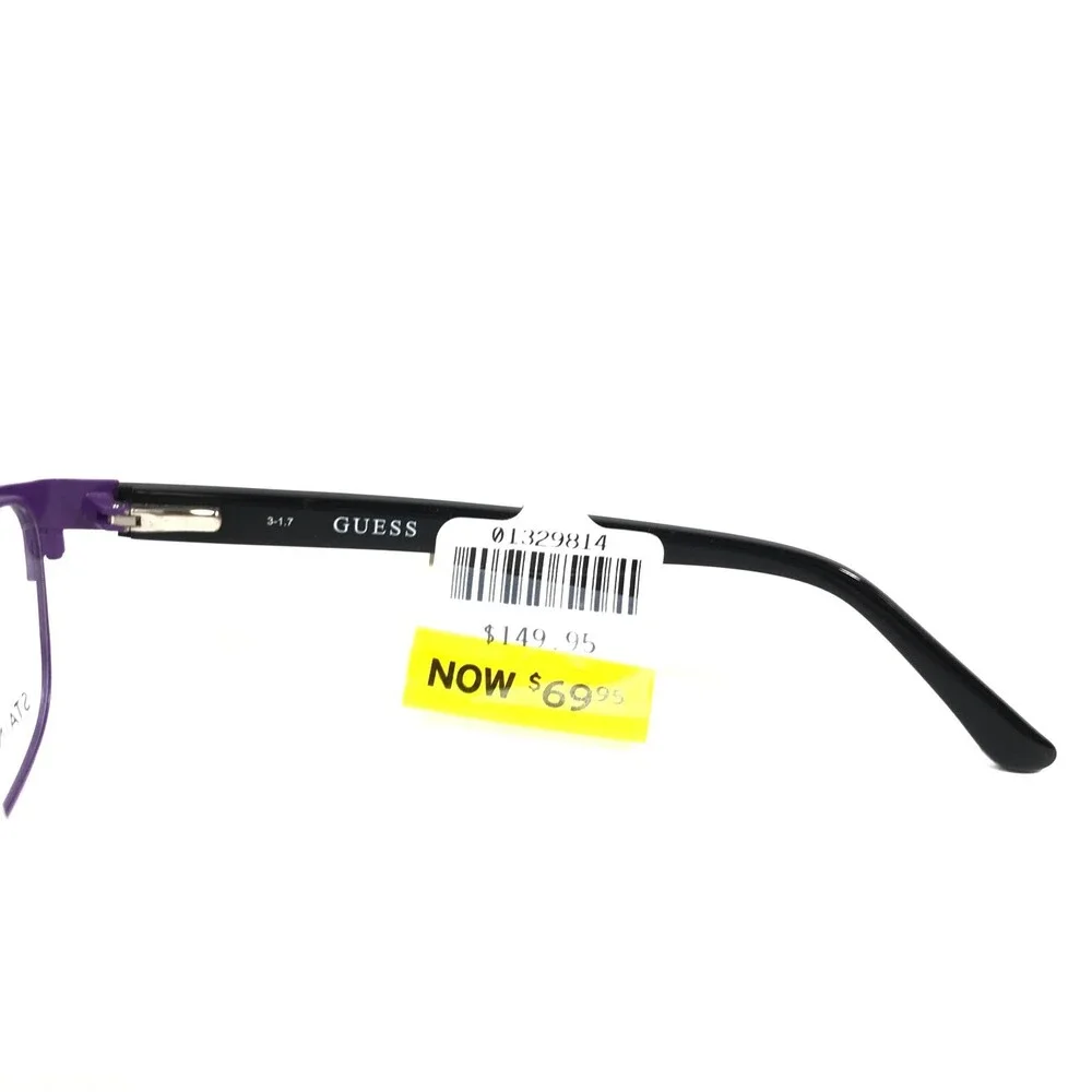Guess Kids Eyeglasses GU9170 082 Frames Purple Cat Eye Full Rim 49-16-130
